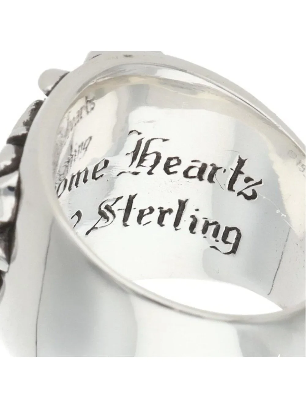 Chrome Hearts Keeper Silver Ring